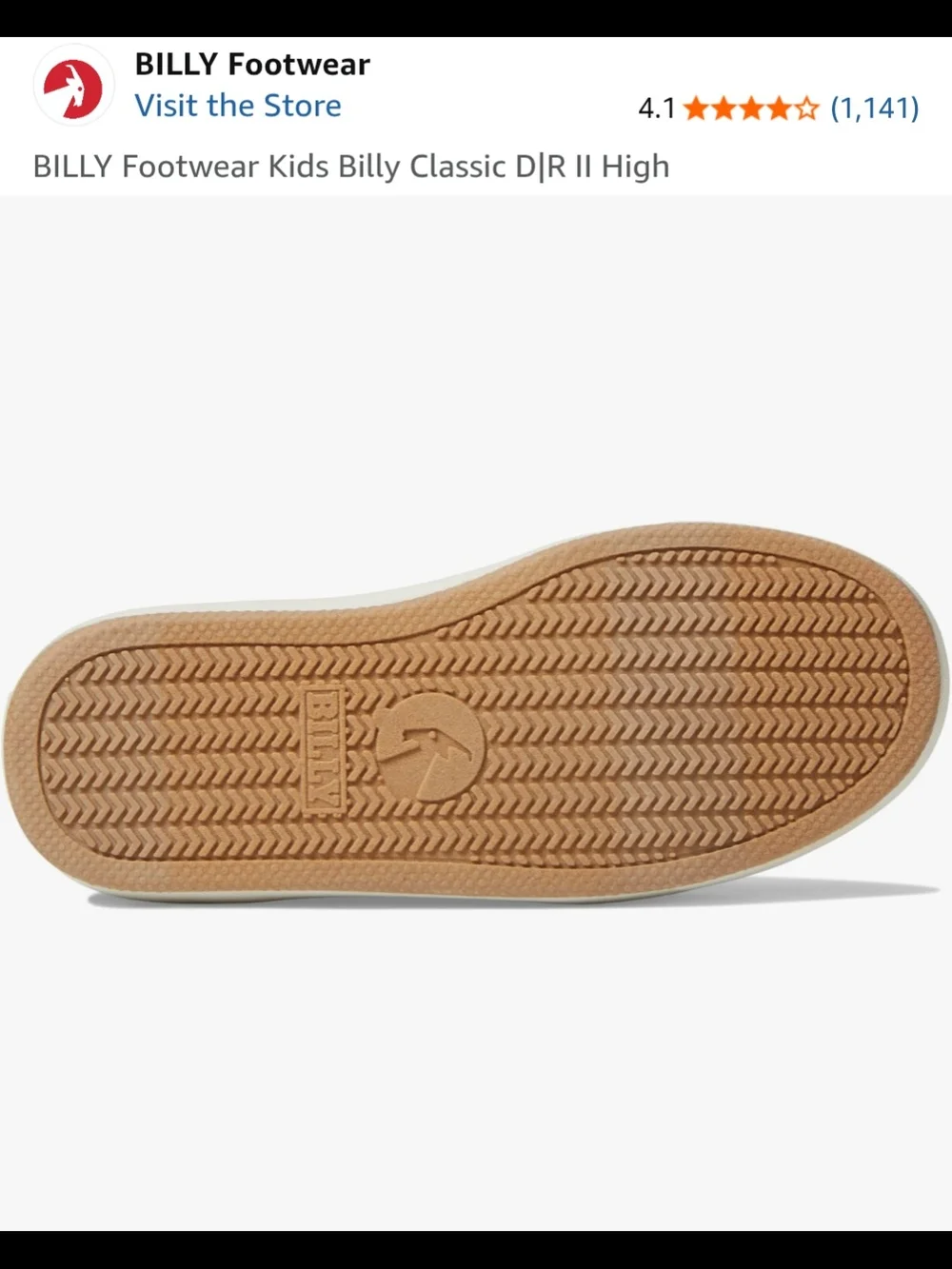 Brand New!! BILLY Classic Dr High II (Toddler) - Size 7X-Wide Toddler, Dark Grey